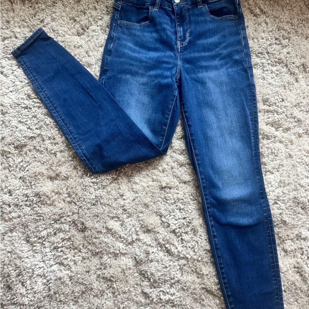 American Eagle Outfitters Blue Skinny Jeans